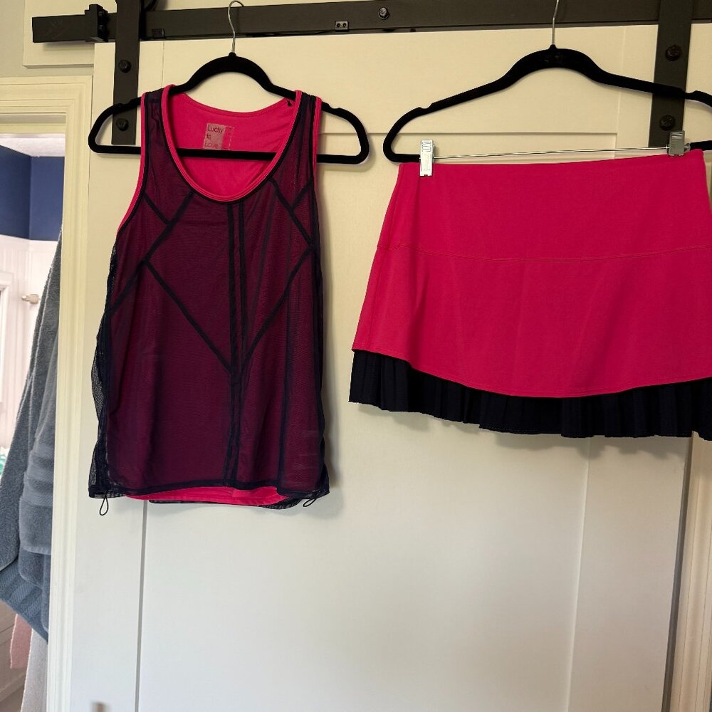 Lucky in Love Tennis outfit